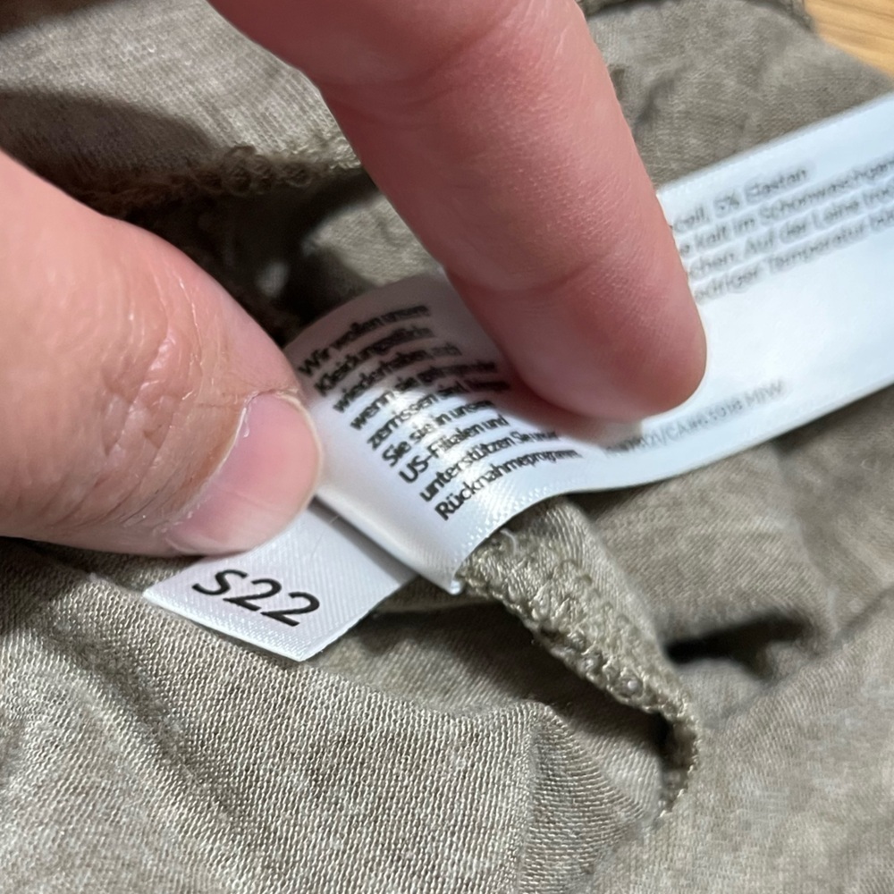 Eileen Fisher Taupe Lounge Wide-Leg Casual Pants Size Large - Picture 4 of 9